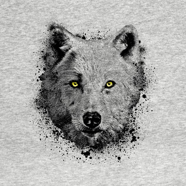 Wolf Animal Wildlife Forest Nature Hunt Adventure Graphic by Cubebox